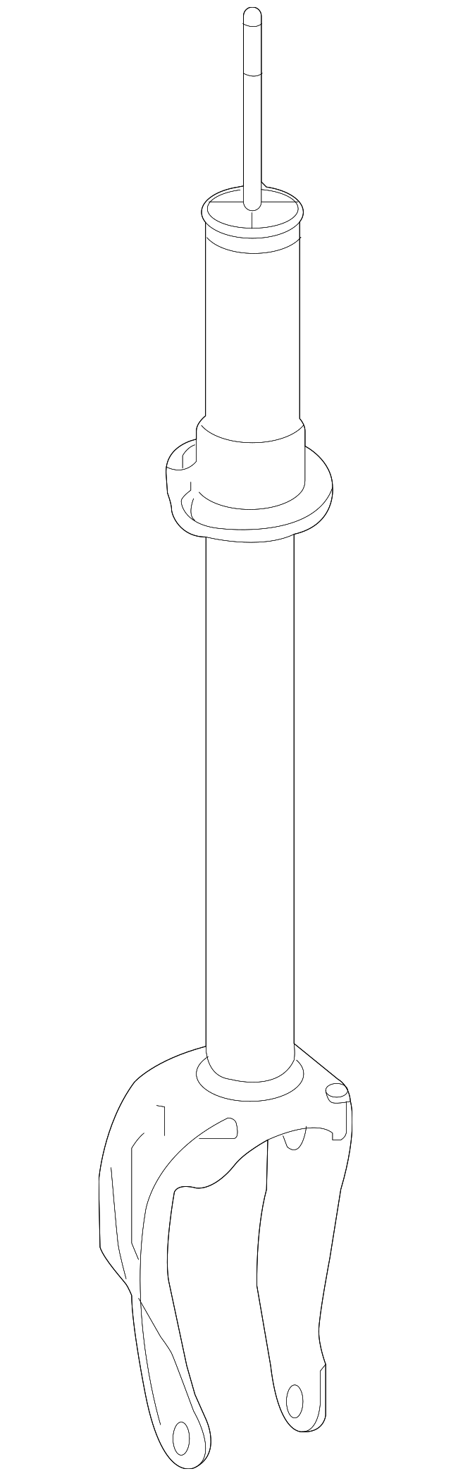 Амортизатор A1663232400 MERCEDES BENZ