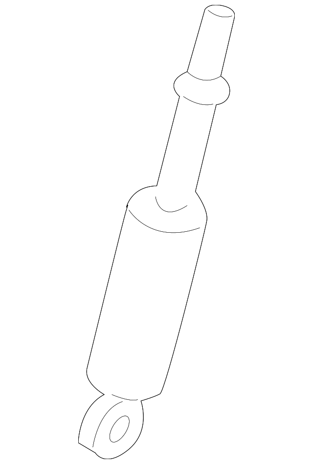 Газова пружина, кришка капота A2028800029 MERCEDES BENZ