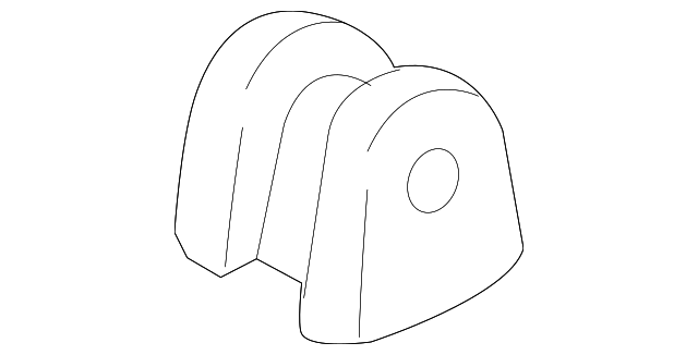 Опора, стабілізатор A2033232085 MERCEDES BENZ