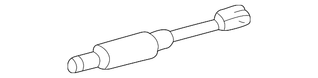 Газова пружина, кришка капота A2038800029 MERCEDES BENZ
