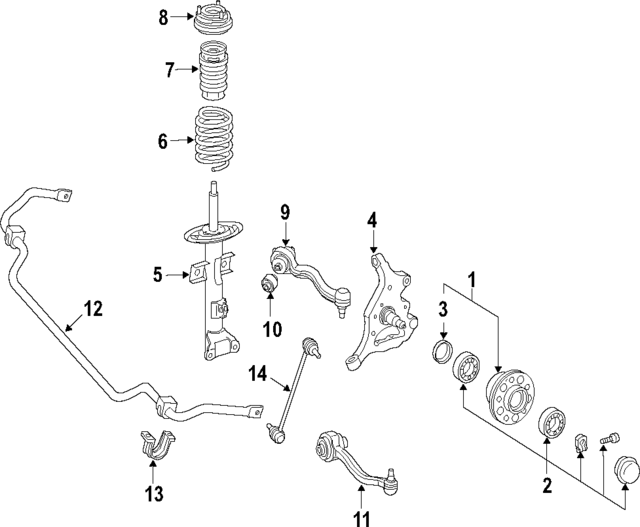 Ресора ходової частини A2043210404 MERCEDES BENZ