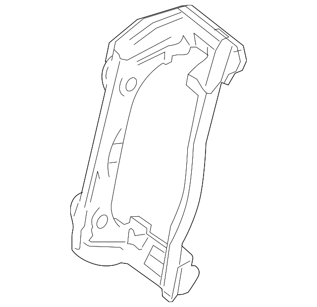 Кронштейн, гальмівний супорт A2044210994 MERCEDES BENZ