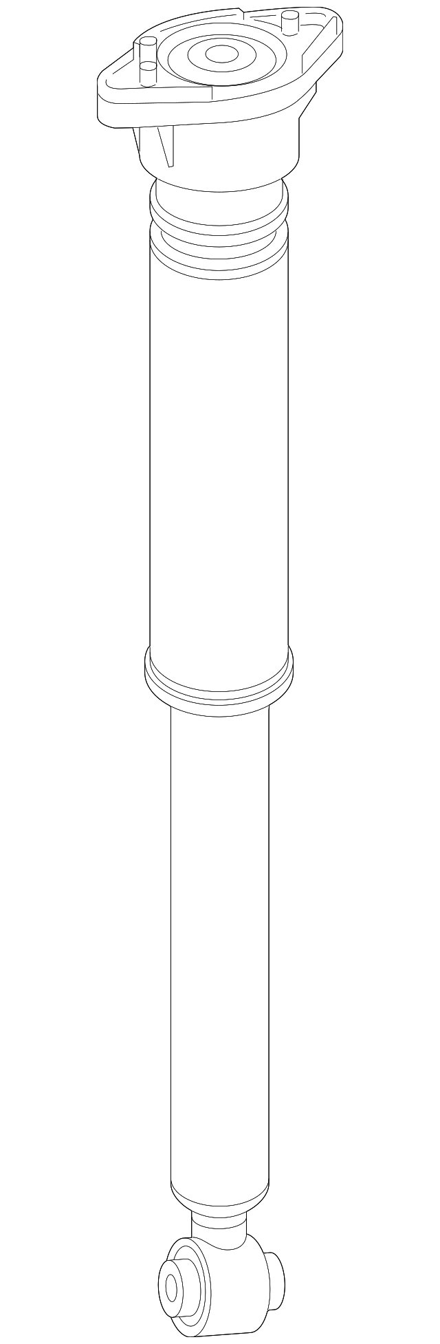 Амортизатор A2053206530 MERCEDES BENZ