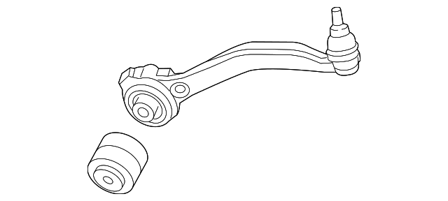 Важіль підвіски A2053301405 MERCEDES BENZ
