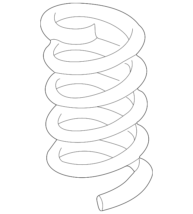 Ресора ходової частини A2103213504 MERCEDES BENZ