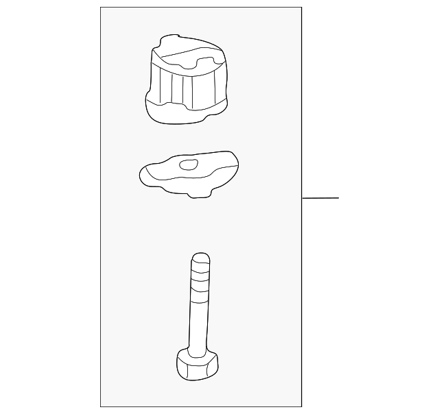 Ремонтний комплект, балка осі A2103505908 MERCEDES BENZ
