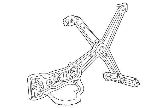 Склопідйомник A2107201146 MERCEDES BENZ