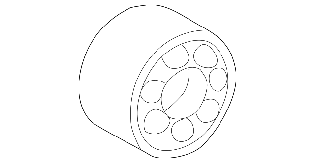 Комплект колісних підшипників A2109800516 MERCEDES BENZ