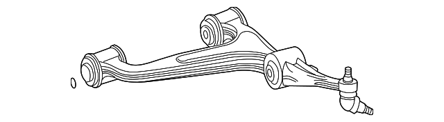 Опора, важіль підвіски A2113307607 MERCEDES BENZ