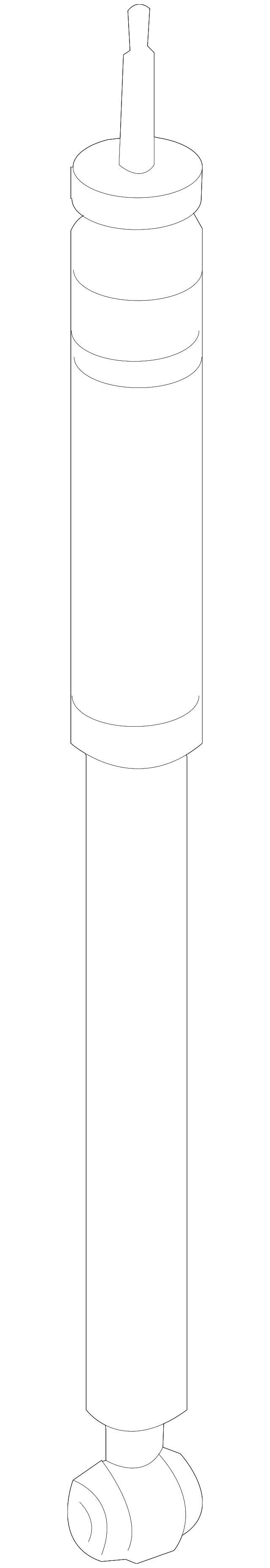 Амортизатор A2193260500 MERCEDES BENZ