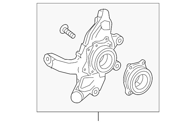 Кулак заднего колеса правый a2223501041 A2223501041 MERCEDES BENZ