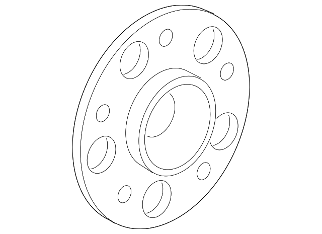 Маточина колеса A2303570308 MERCEDES BENZ