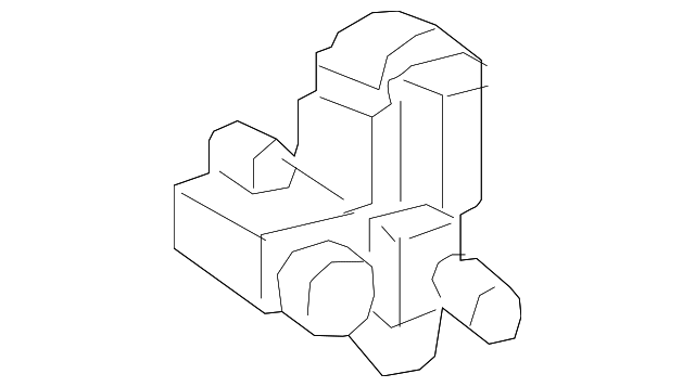 Форсунка подачі води для миття, система склоочисників A2308600347 MERCEDES BENZ