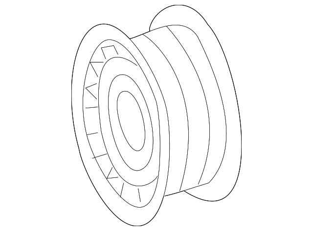 Ролик натяжний A2722020000 MERCEDES BENZ