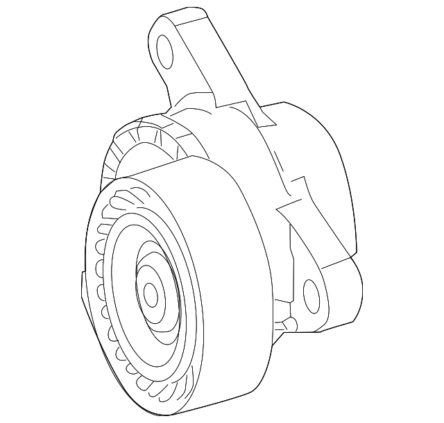 Mercedes / ролик натяжной m 276 / a2762000370 a2762000170 A2762000370 MERCEDES BENZ