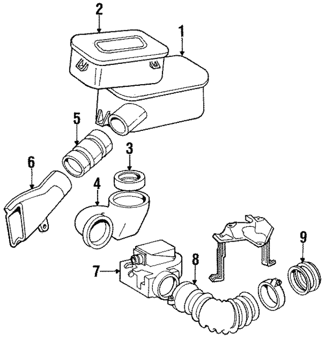 Повітряний фільтр A6030940204 MERCEDES BENZ