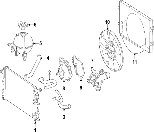 Mercedes/ термостат m 651 / a6512001715 a6512000615 a6512001215 a A6512002800 MERCEDES BENZ