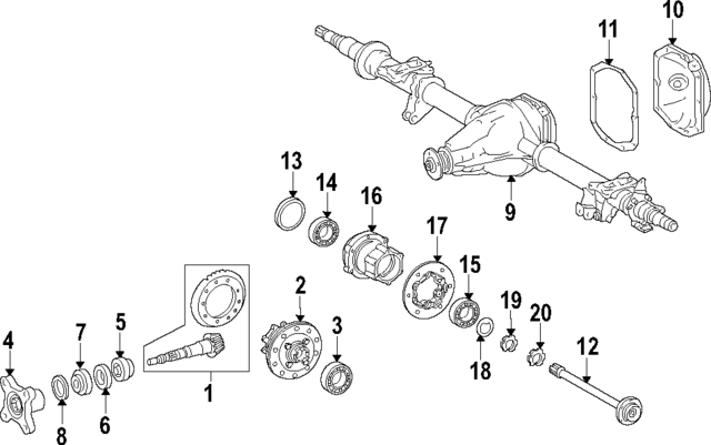 Кільце стопорне A9063560073 MERCEDES BENZ
