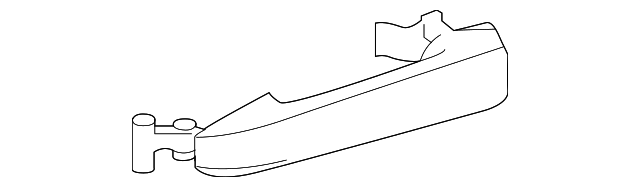 Зовнішня ручка дверей A9067600170 MERCEDES BENZ