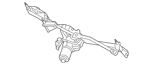 Тяги склоочисника A9068200040 MERCEDES BENZ