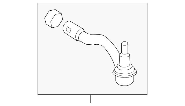 Наконечник, поперечна кермова тяга A9074606200 MERCEDES BENZ