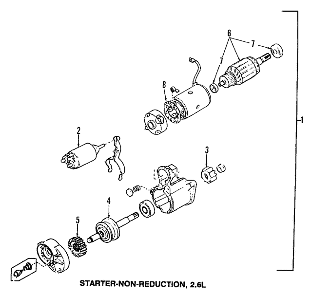 Піднімальний магніт 887224736 MAZDA