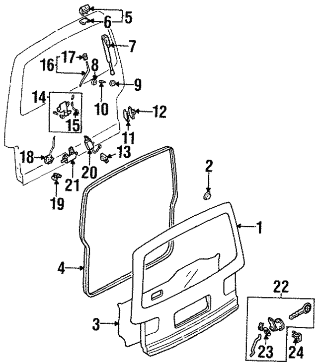 Газова пружина, багажник/кузов 8BL362620 MAZDA