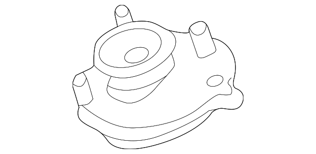 Подушка амортизатора B25D28380B MAZDA