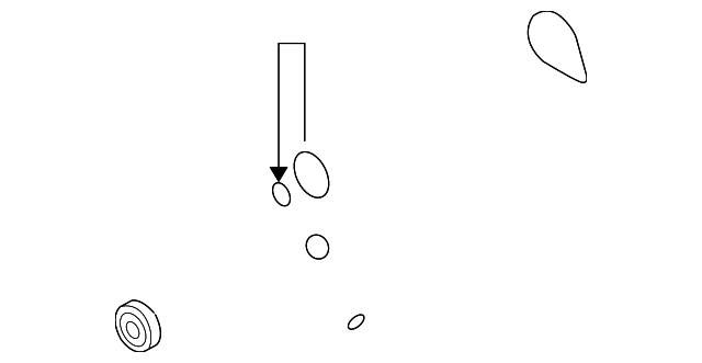 Прокладок насоса гур комплект B25D32610 MAZDA