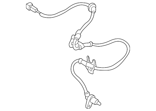 Датчик, кількість обертів колеса B25D4372YB MAZDA