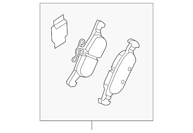 Колодки гальмівні задн BCYA2643ZA MAZDA
