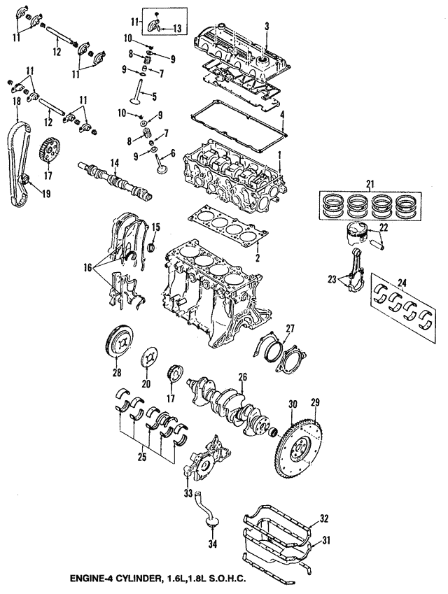 Ущільнення, кришка голівки циліндра BP0110235A MAZDA