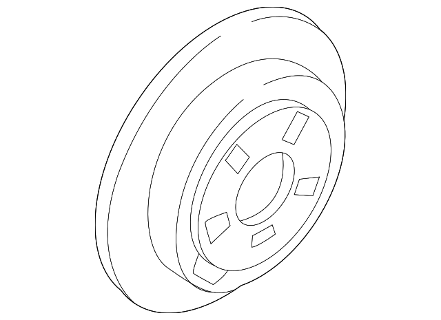 Гальмівний диск G25Y26251A MAZDA