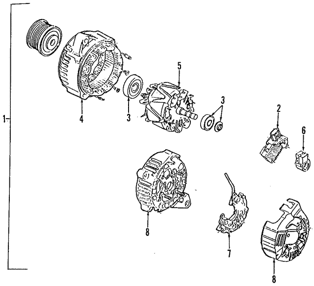 Підшипник коробки передач KL4718W36 MAZDA