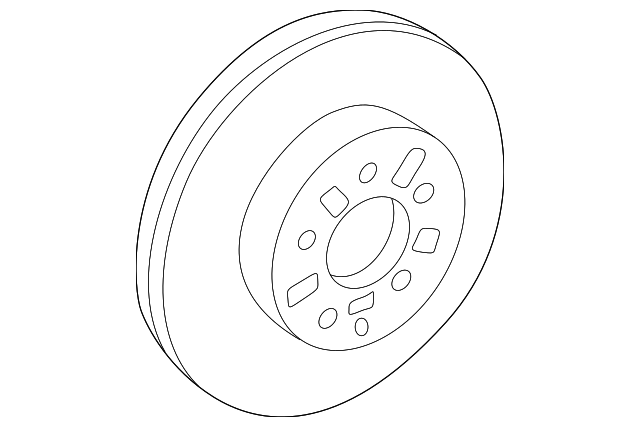 Гальмівний диск L16Y3325X MAZDA