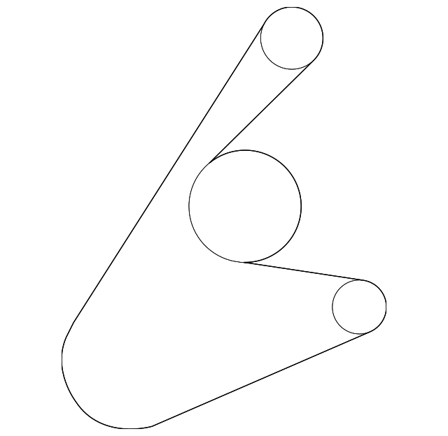 Ремень привода навесного оборудования LFFF15909 MAZDA