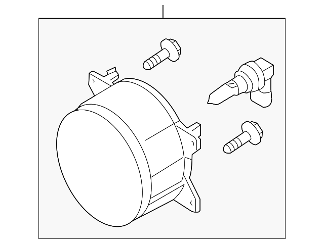 Протитуманна фара NE0151680A MAZDA