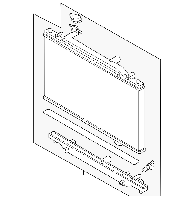 Радиатор охлаждения mz 6 srs 2014-2014 tyc PE1115200B MAZDA