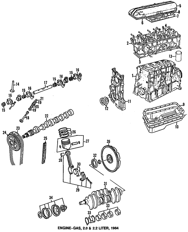 Поршень RF0111213 MAZDA