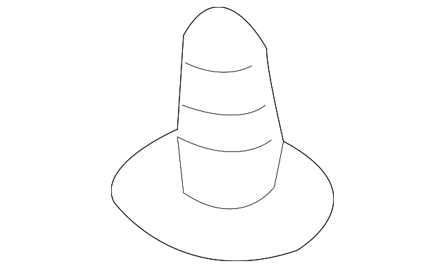 Затискач, декоративна/захисна накладка UB3945919 MAZDA