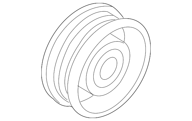 Натяжний ролик, поліклиновий ремінь Z60115940 MAZDA