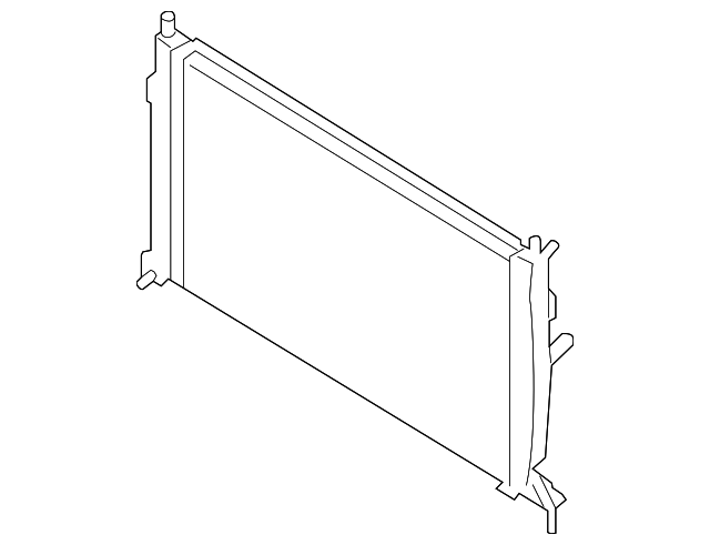 Радиатор системы охлаждения koyorad Z60215200C MAZDA