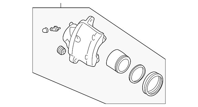 Супорт гальмівний ZZC03399Z MAZDA