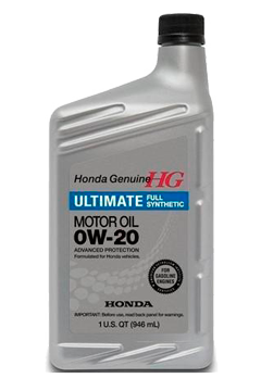 Олива двигуна 0w20 ultimate full syntetic 0946л 087989037 HONDA
