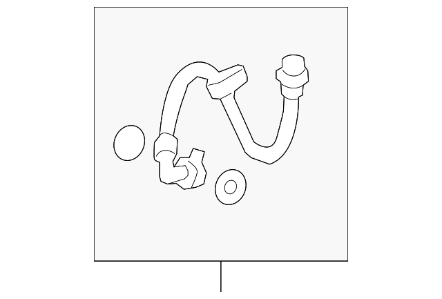 Гальмівний шланг 01465SWA020 HONDA