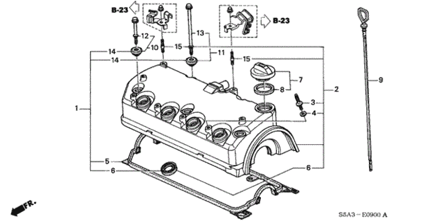 Прокладка свечи зажигания 12342P2A005 HONDA