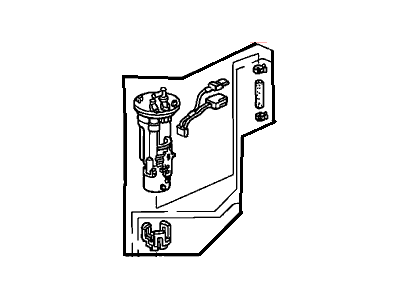 Фильтр топливный в сборе 16010S84A01 HONDA