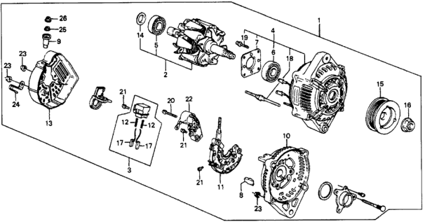  31105PD1014 HONDA