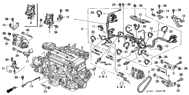 Поліклиновий ремінь 31110P72505 HONDA