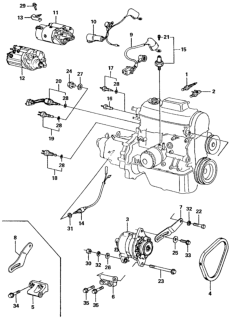 Стартер 31200PC0004 HONDA